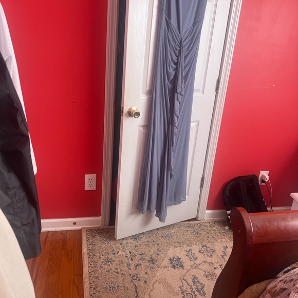 Elle Maxi Dress in Dusk Blue - Picture 6 of 10